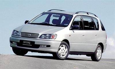 Toyota Picnic (2001-2009) - schemat skrzynki bezpieczników