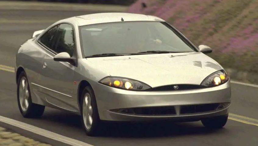 Schemat skrzynki bezpieczników - Ford Cougar (1999-2002)